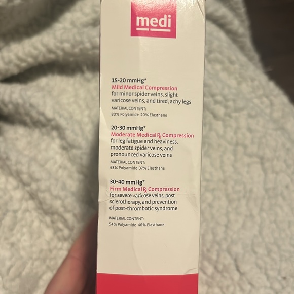 Mediven 45506 thigh compression stocking natural closed toe 20-30mmHg VI - Picture 5 of 6